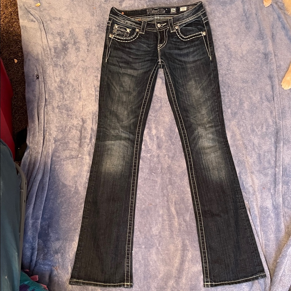 Miss Me Women's Dark Blue Jeans